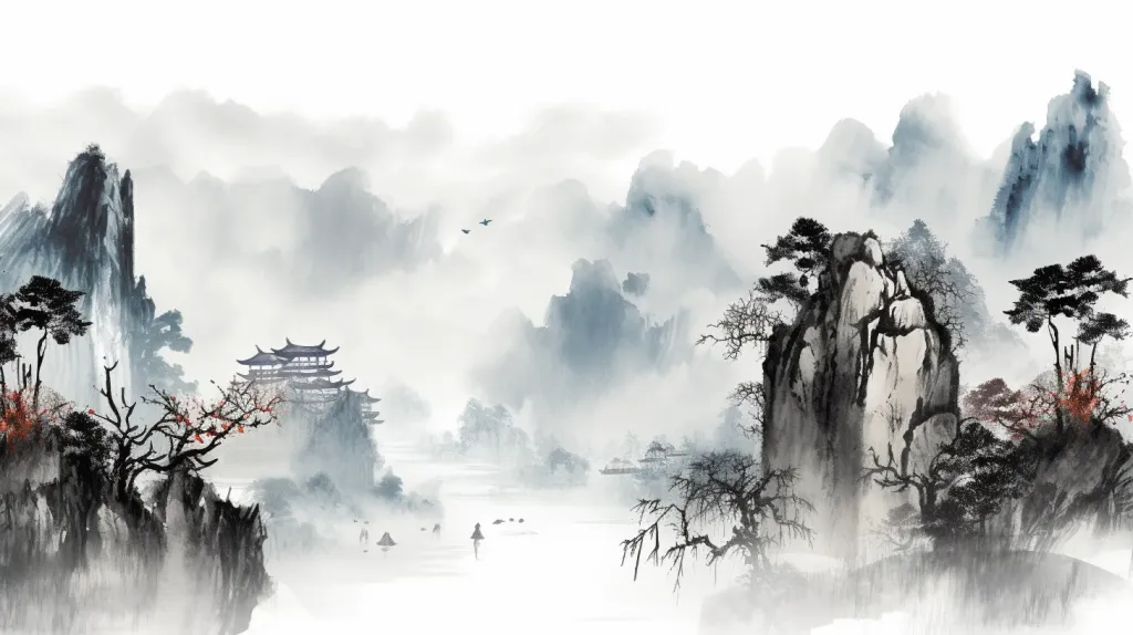 水墨画横版手机版(横屏水墨画视频素材)-第3张图片-QuickQ官网 水墨画横版手机版(横屏水墨画视频素材)-第3张图片-QuickQ官网